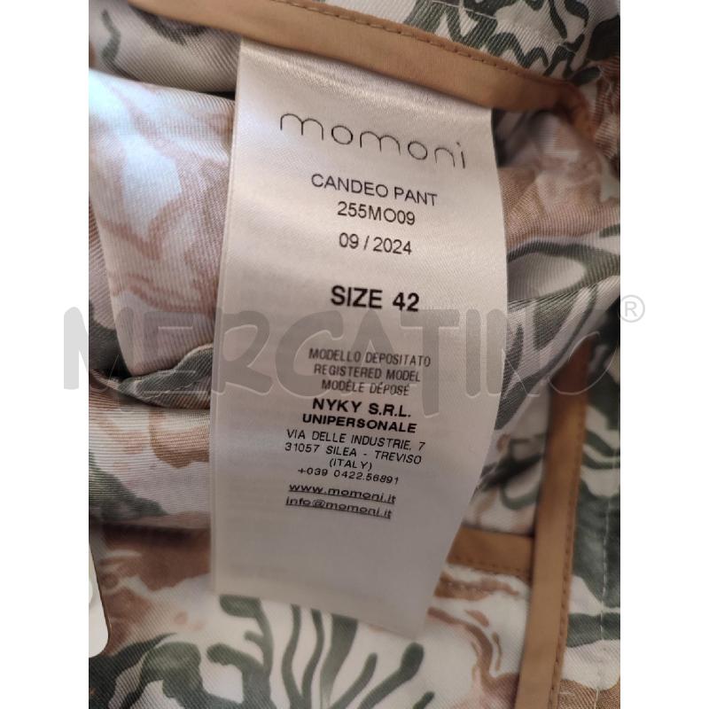 PANTALONE DONNA VIOLA MOMONI BEIGE | Mercatino dell'Usato Roma montemario 2