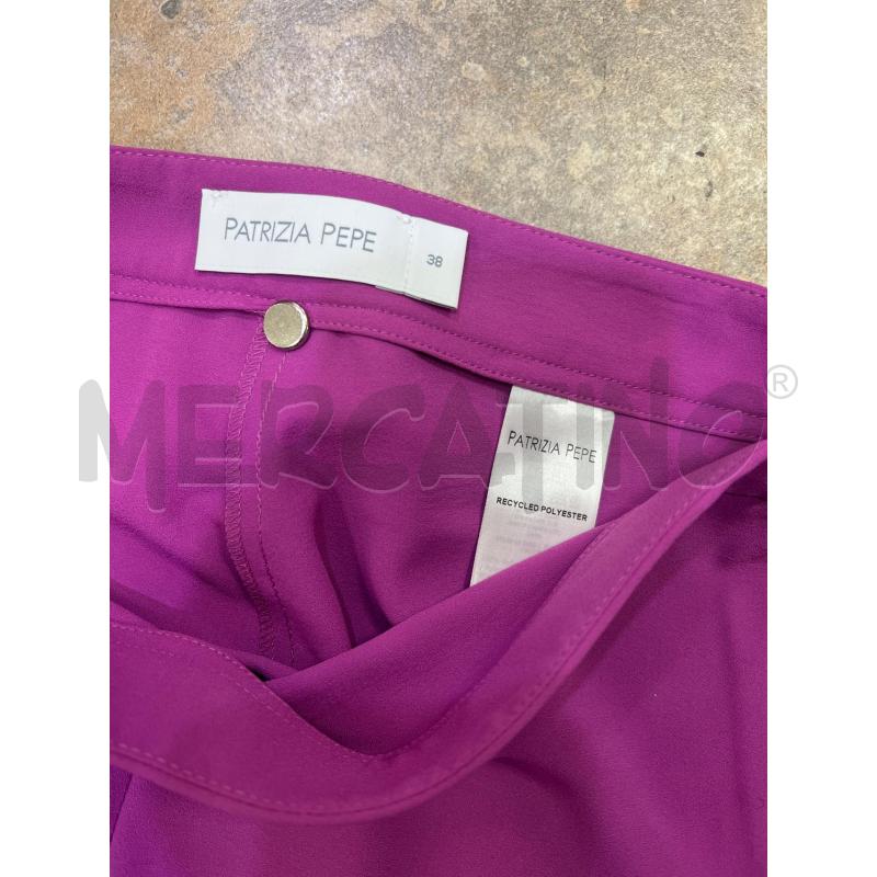 PANTALONE DONNA VIOLA PATRIZIA PEPE | Mercatino dell'Usato Roma montemario 2