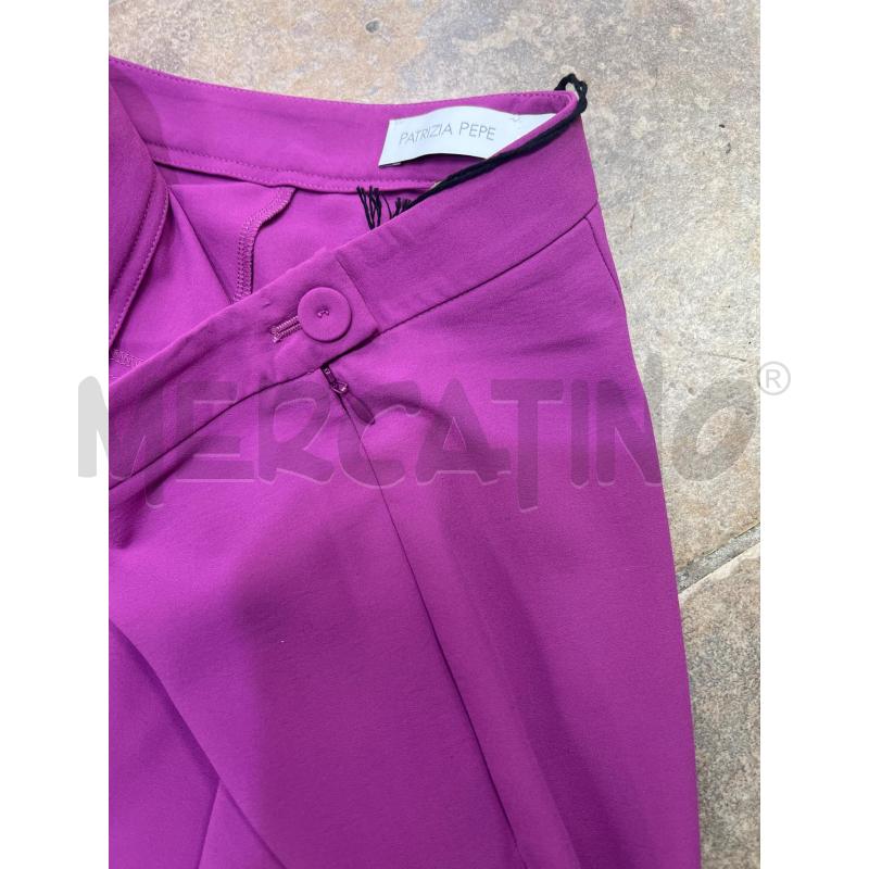 PANTALONE DONNA VIOLA PATRIZIA PEPE | Mercatino dell'Usato Roma montemario 3