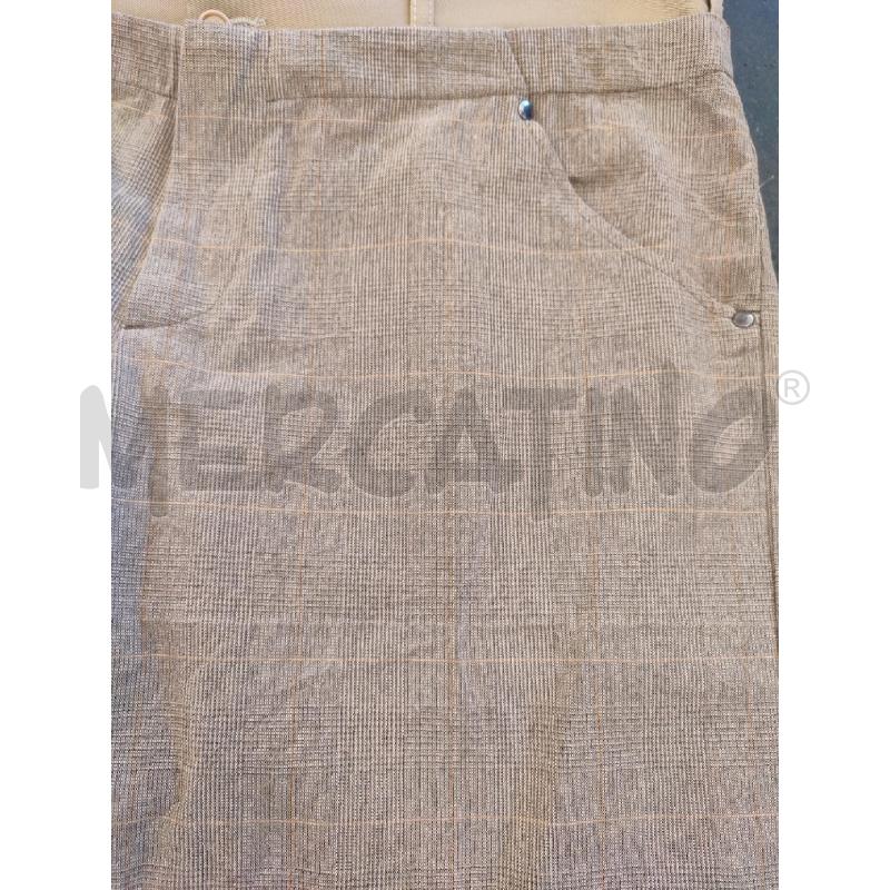 PANTALONE UOMO BEIGE QUADRI DAID MAYER | Mercatino dell'Usato Roma montemario 3