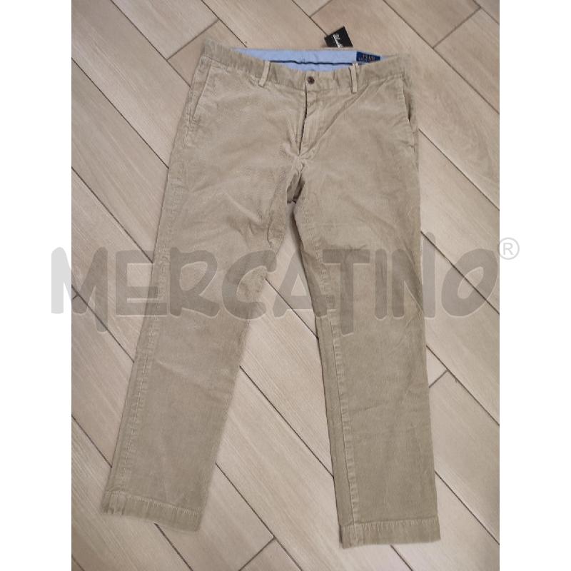 PANTALONE UOMO BEIGE RALPH LAUREN COSTINE | Mercatino dell'Usato Roma montemario 1