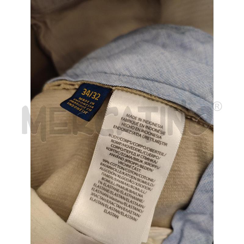 PANTALONE UOMO BEIGE RALPH LAUREN COSTINE | Mercatino dell'Usato Roma montemario 3