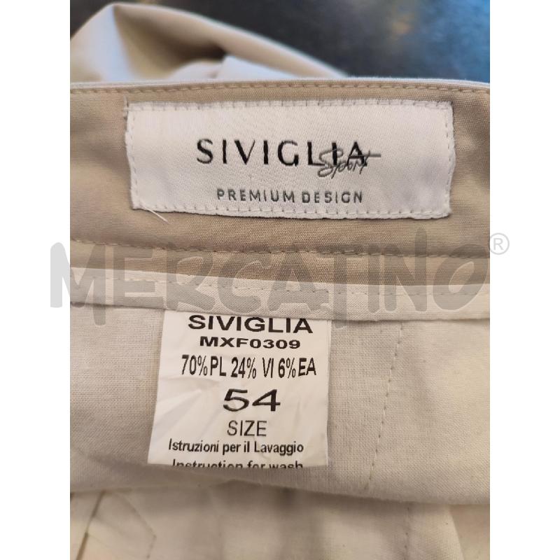 PANTALONE UOMO BEIGE SIVIGLIA | Mercatino dell'Usato Roma montemario 2