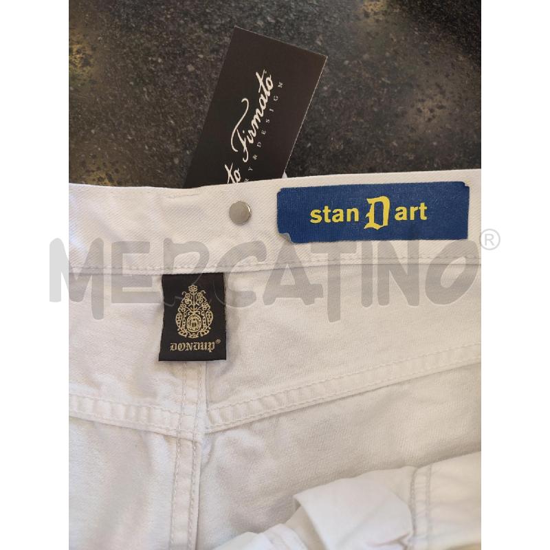 PANTALONE UOMO BIANCO DONDUP | Mercatino dell'Usato Roma montemario 2