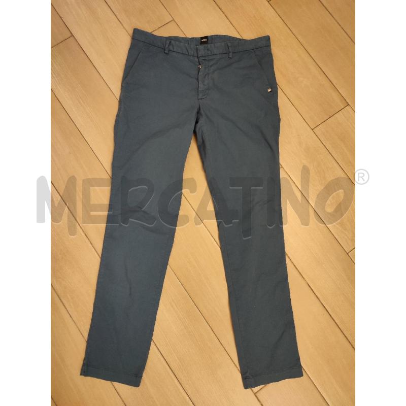 PANTALONE UOMO BLU BOSS | Mercatino dell'Usato Roma montemario 1