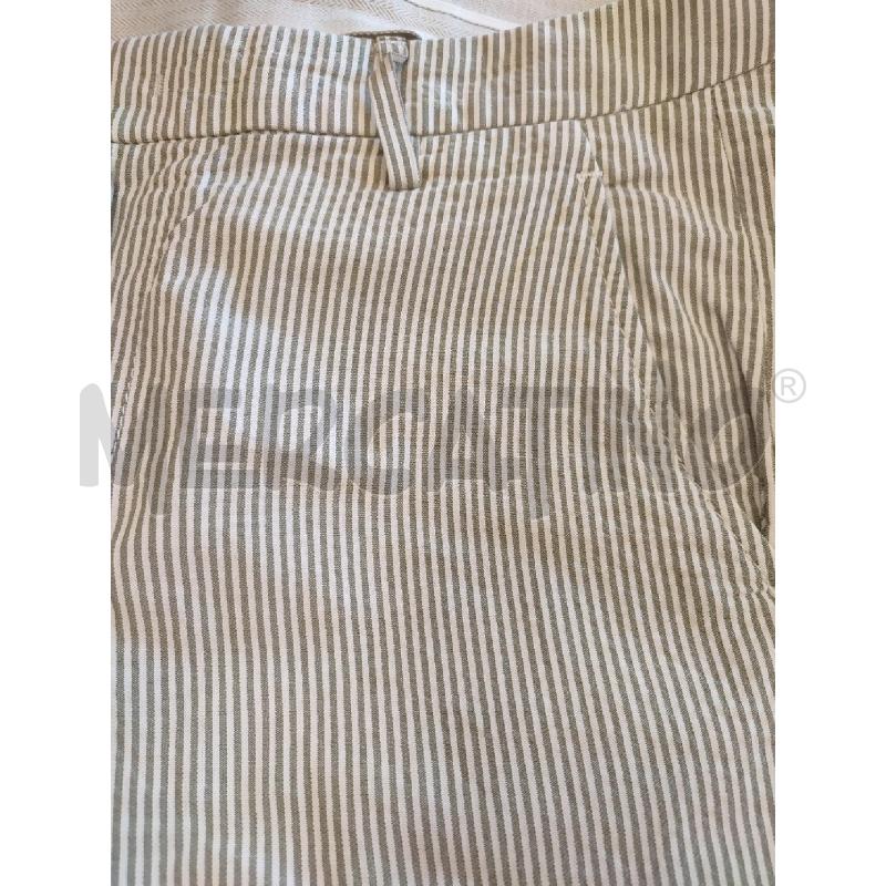 PANTALONE UOMO GRIGIO DONDUP RIGHE BIANCHE | Mercatino dell'Usato Roma montemario 3