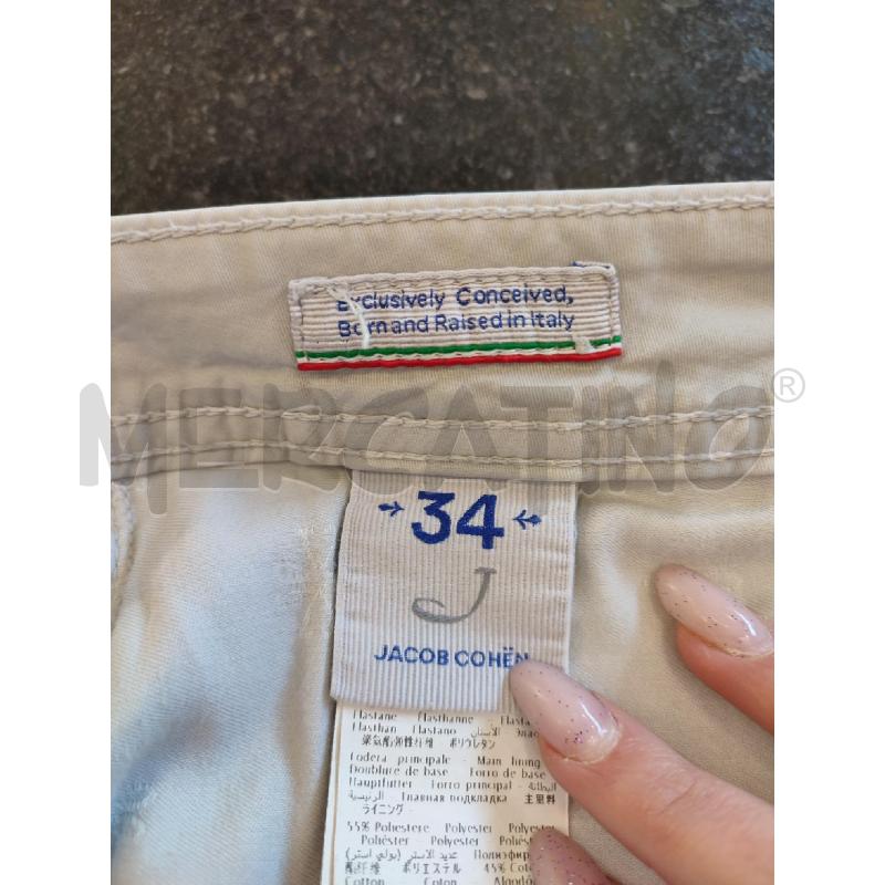 PANTALONE UOMO GRIGIO JACOB COHEN | Mercatino dell'Usato Roma montemario 3