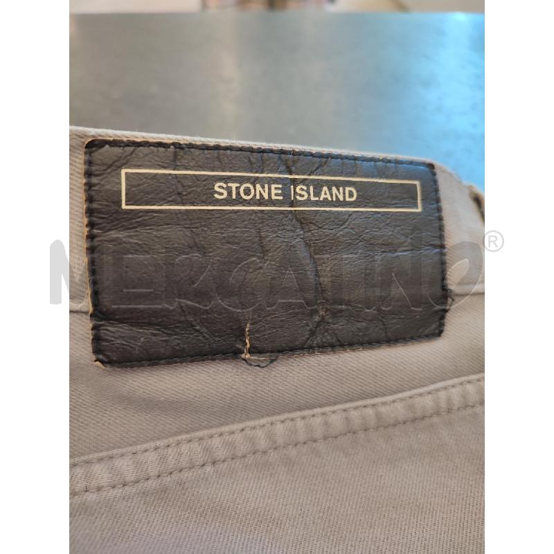 PANTALONE UOMO GRIGIO STONE ISLAND  | Mercatino dell'Usato Roma montemario 4