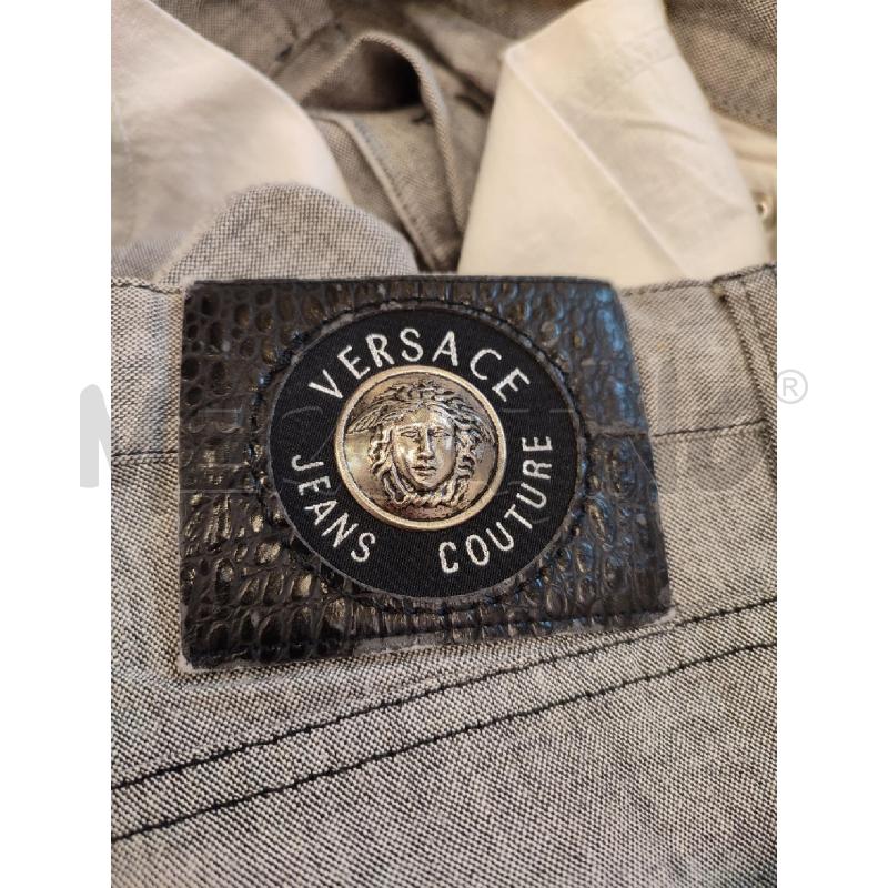 PANTALONE UOMO GRIGIO VERSACE | Mercatino dell'Usato Roma montemario 4