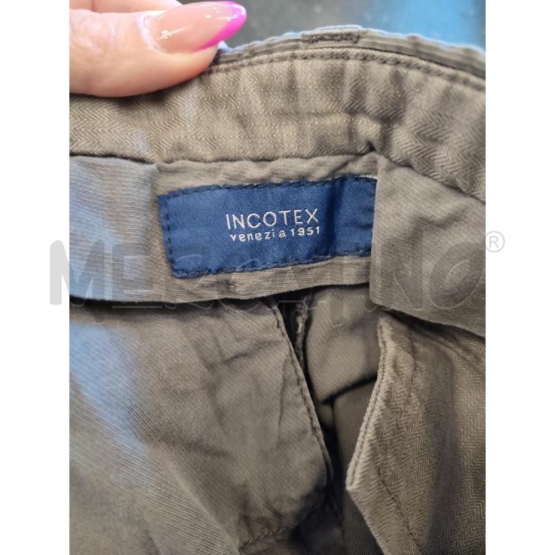 PANTALONE UOMO INCOTEX GRIGIO  | Mercatino dell'Usato Roma montemario 2