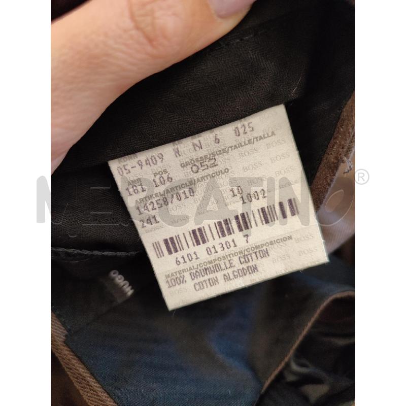 PANTALONE UOMO MARRONE HUGO BOSS  | Mercatino dell'Usato Roma montemario 2