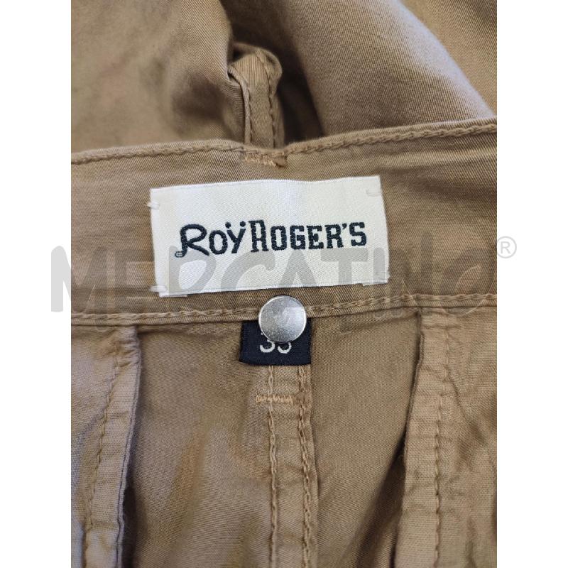 PANTALONE UOMO MARRONE ROY ROGERS | Mercatino dell'Usato Roma montemario 2