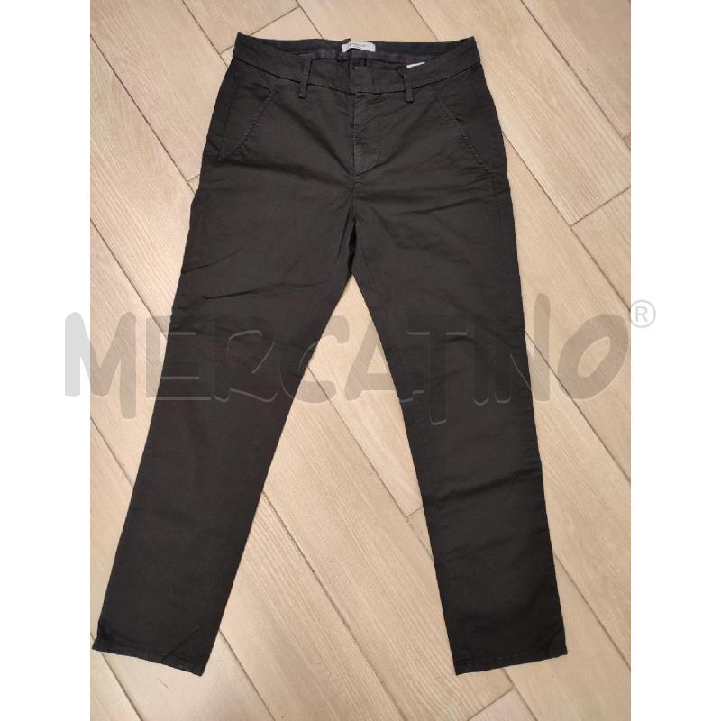 PANTALONE UOMO NERO DONDUP | Mercatino dell'Usato Roma montemario 1
