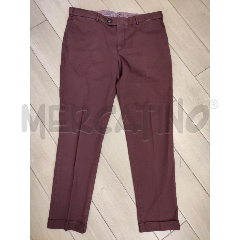 PANTALONE UOMO ROSSO BRUNELLO CUCINELLI | Mercatino dell'Usato Roma montemario 1