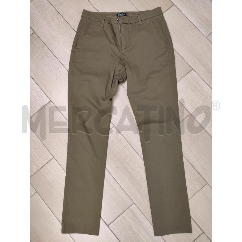 PANTALONE UOMO VERDE DONDUP | Mercatino dell'Usato Roma montemario 1