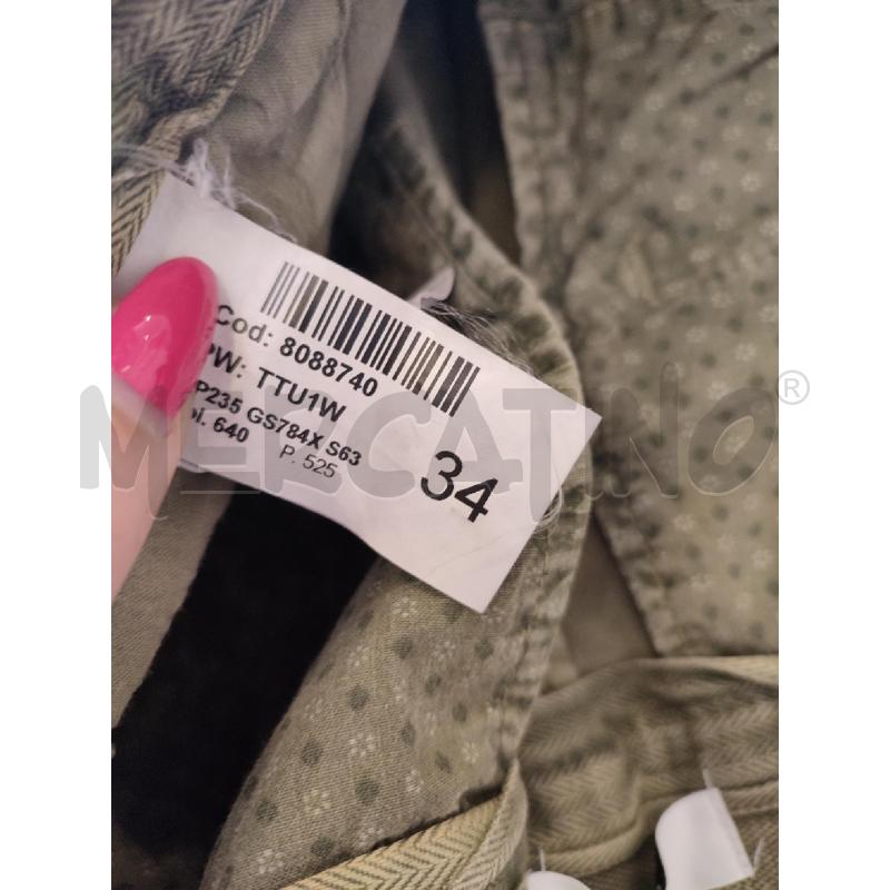 PANTALONE UOMO VERDE DONDUP | Mercatino dell'Usato Roma montemario 2