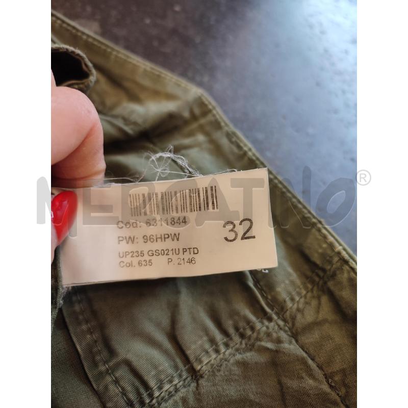 PANTALONE UOMO VERDE DONDUP | Mercatino dell'Usato Roma montemario 3