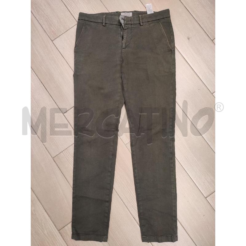 PANTALONE UOMO VERDE FALCONERI | Mercatino dell'Usato Roma montemario 1