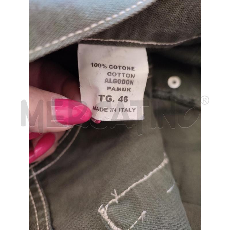 PANTALONE UOMO VERDE JACKERSON  | Mercatino dell'Usato Roma montemario 2