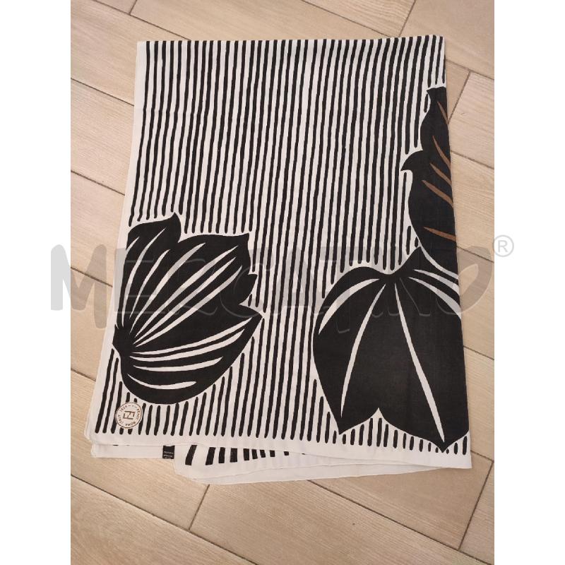 PAREO BIANCO FENDI 100%COTONE | Mercatino dell'Usato Roma montemario 1