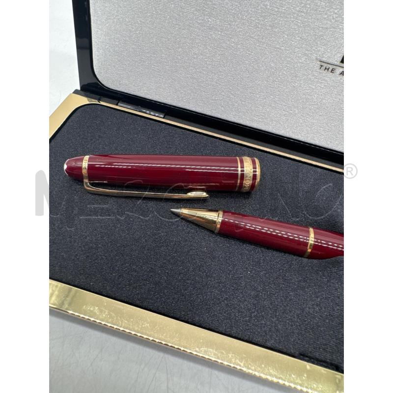PENNA MONTBLANC ROSSA A SFERA  | Mercatino dell'Usato Roma montemario 2