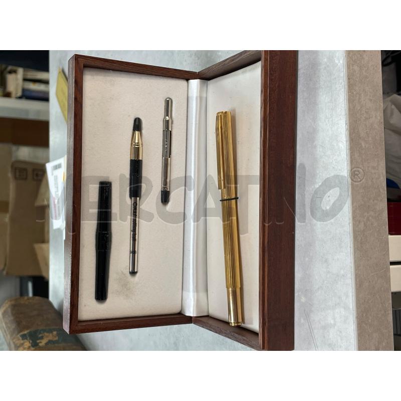 PENNA PARURE OMAS EGO DORATA | Mercatino dell'Usato Roma montemario 1
