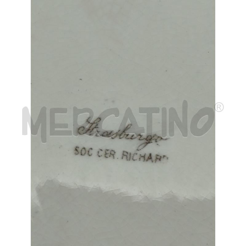 PIATTI PZ. 9 MEZZALUNA STRASBURGO RICHARD | Mercatino dell'Usato Roma montemario 2