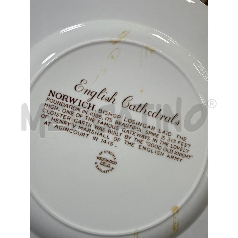 PIATTI WEDGWOOD ENGLISH CATHEDRALS 6PZ | Mercatino dell'Usato Roma montemario 3