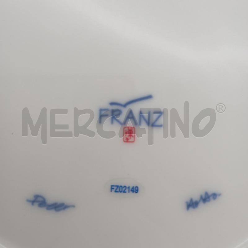 PIATTO CER FRANZ UCCELLINO BLUE BIRD | Mercatino dell'Usato Roma montemario 3