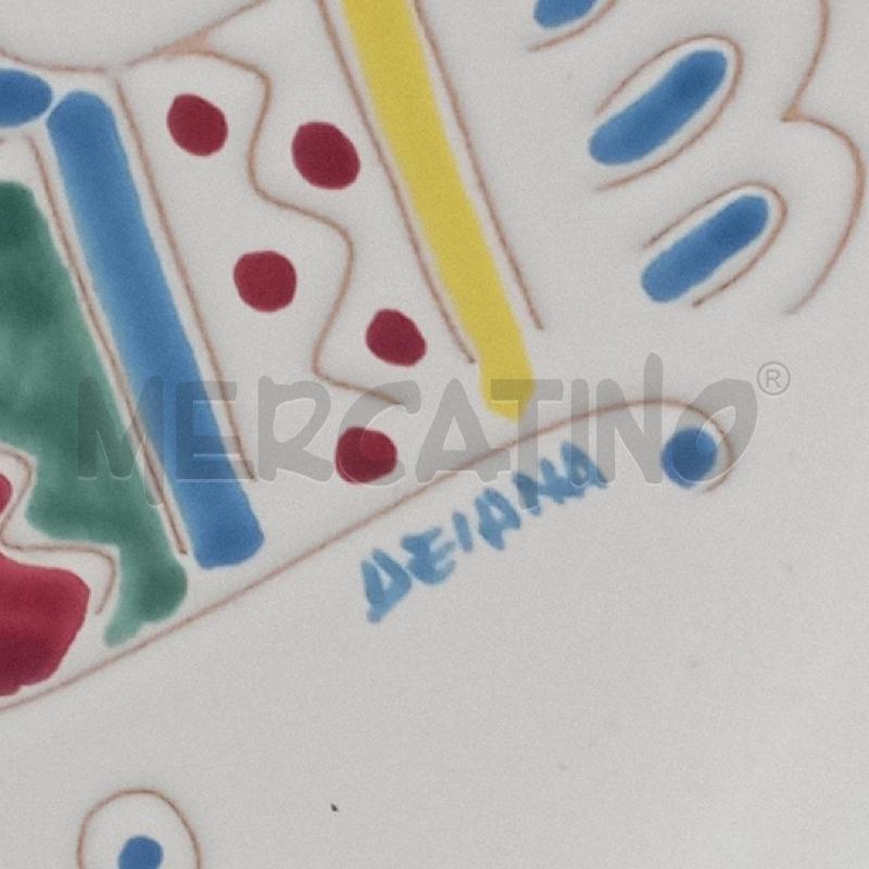 PIATTO DEIANA TERRA SARDA PAVONCELLE | Mercatino dell'Usato Roma montemario 2