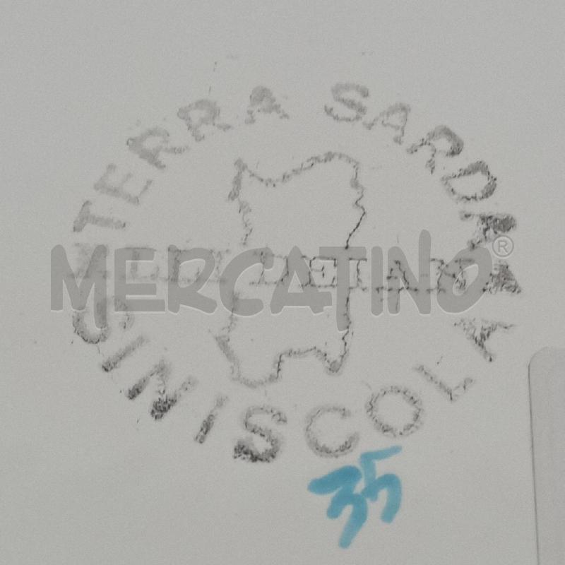 PIATTO DEIANA TERRA SARDA PAVONCELLE | Mercatino dell'Usato Roma montemario 3