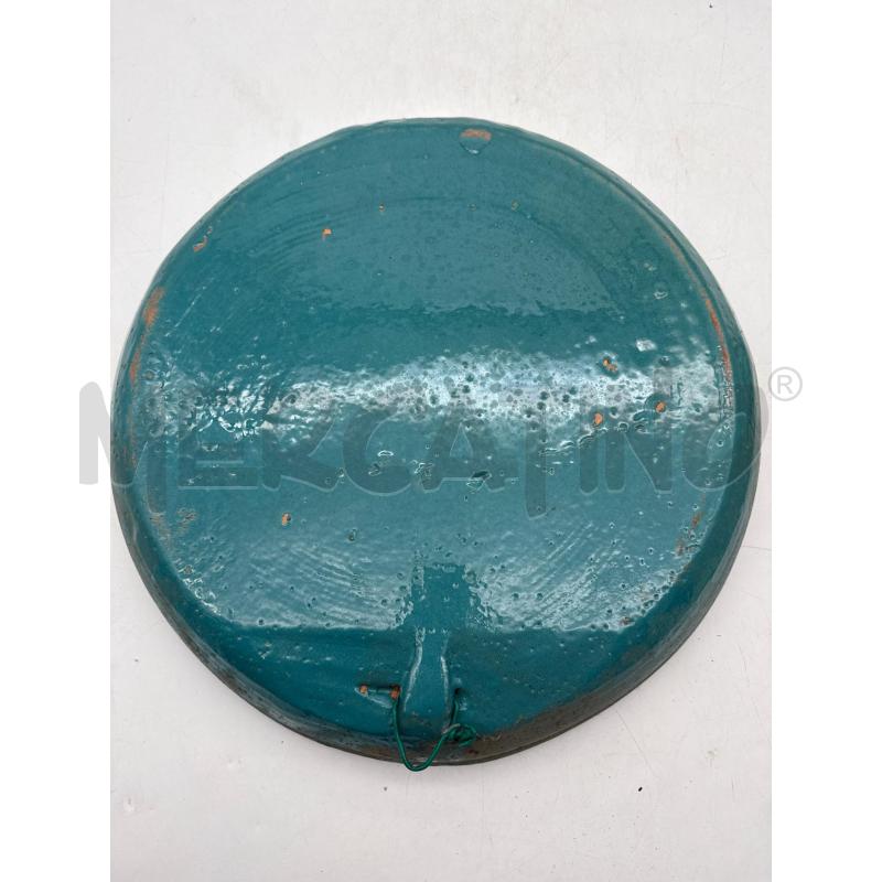 PIATTO TERR CAVALIERE CAVALLO AZZURRO | Mercatino dell'Usato Roma montemario 3