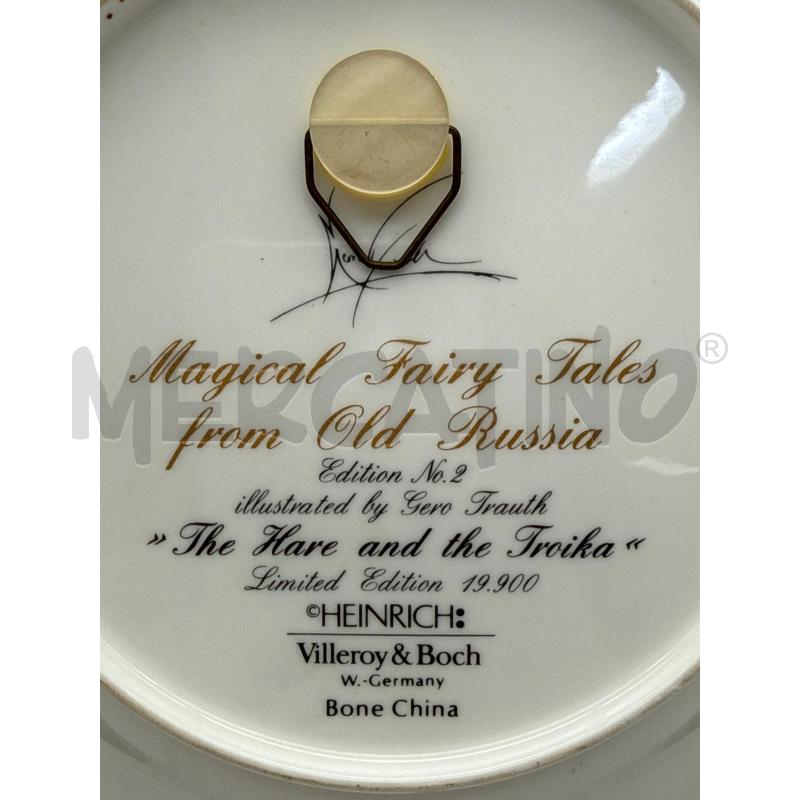 PIATTO VILLEROY THE HARE AND THE TROIKA | Mercatino dell'Usato Roma montemario 3