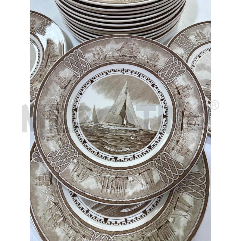 PIATTO WEDGWOOD THE AMERICAN SAILING SHIP PLATES | Mercatino dell'Usato Roma montemario 2