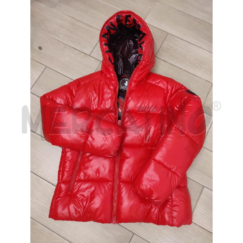 PIUMINO DONNA ROSSO SAVE THE DUCK | Mercatino dell'Usato Roma montemario 1
