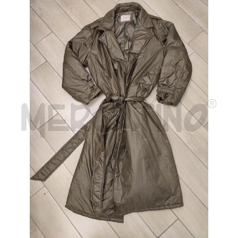 PIUMINO DONNA VERDE TWINSET LUNGO CINTURA | Mercatino dell'Usato Roma montemario 1