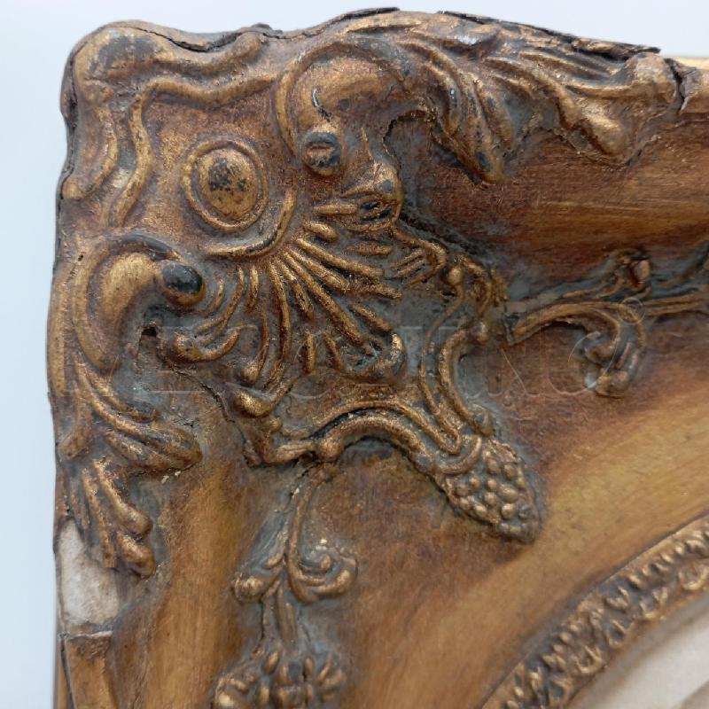 PLACCA DONNA BAMBINO CORNICE DORATA DA RIV | Mercatino dell'Usato Roma montemario 5