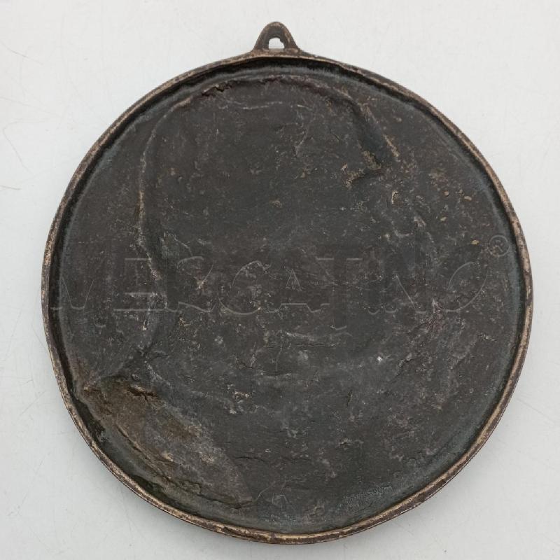 PLACCA PROFILO MUSSOLINI  | Mercatino dell'Usato Roma montemario 3