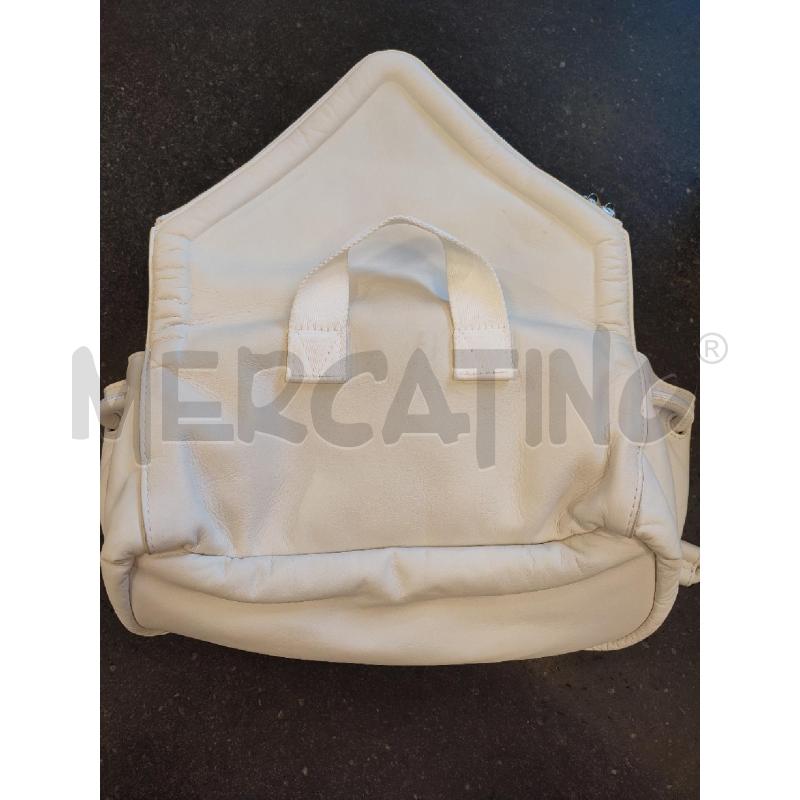 POCHETTE BIANCA BOTTEGA VENETA P01620413F BV TRINE | Mercatino dell'Usato Roma montemario 4