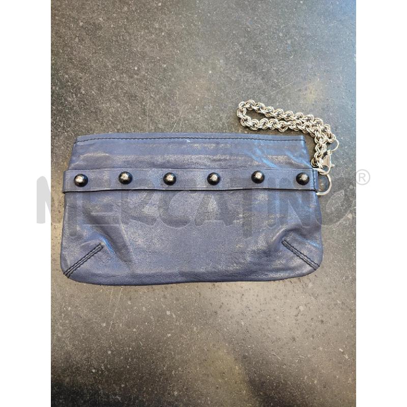 POCHETTE BLU LANVIN  | Mercatino dell'Usato Roma montemario 1