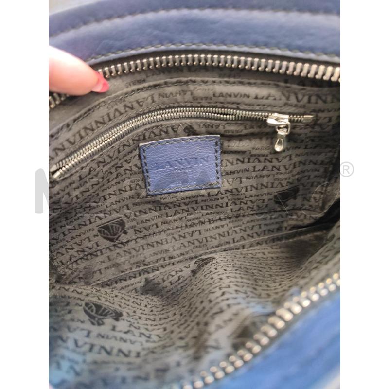 POCHETTE BLU LANVIN  | Mercatino dell'Usato Roma montemario 2