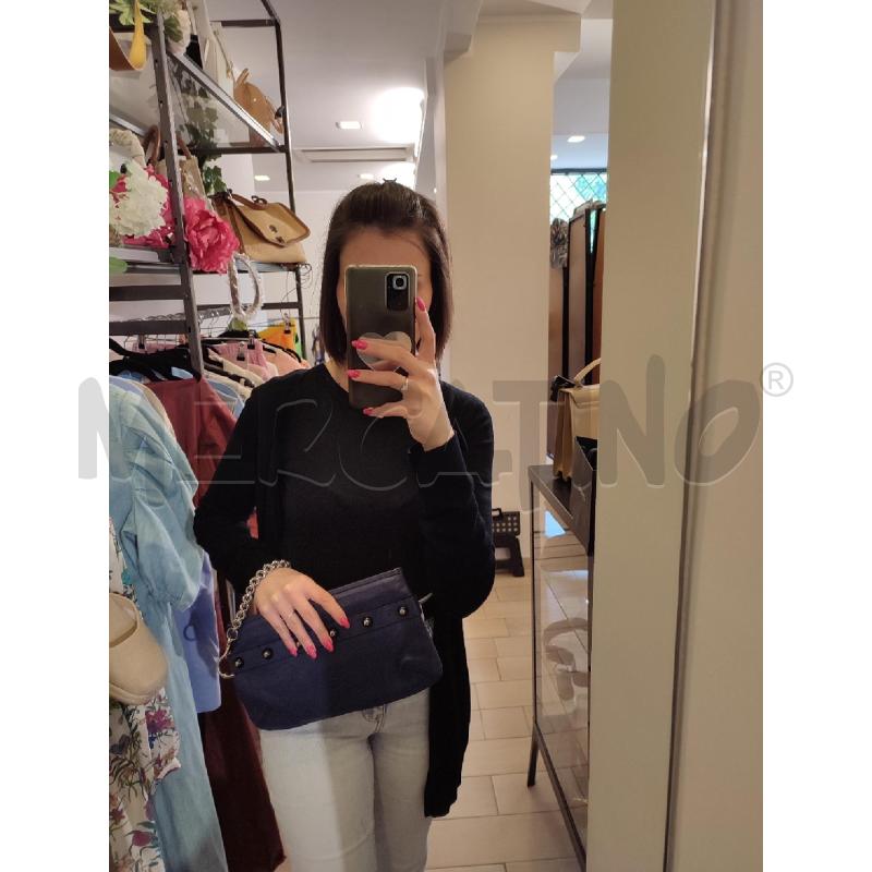 POCHETTE BLU LANVIN  | Mercatino dell'Usato Roma montemario 3