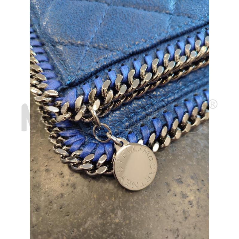 POCHETTE BLU STELLA MCCARTNEY FALABELLA | Mercatino dell'Usato Roma montemario 2