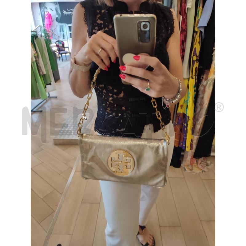 POCHETTE DORATA TORY BURCH | Mercatino dell'Usato Roma montemario 4