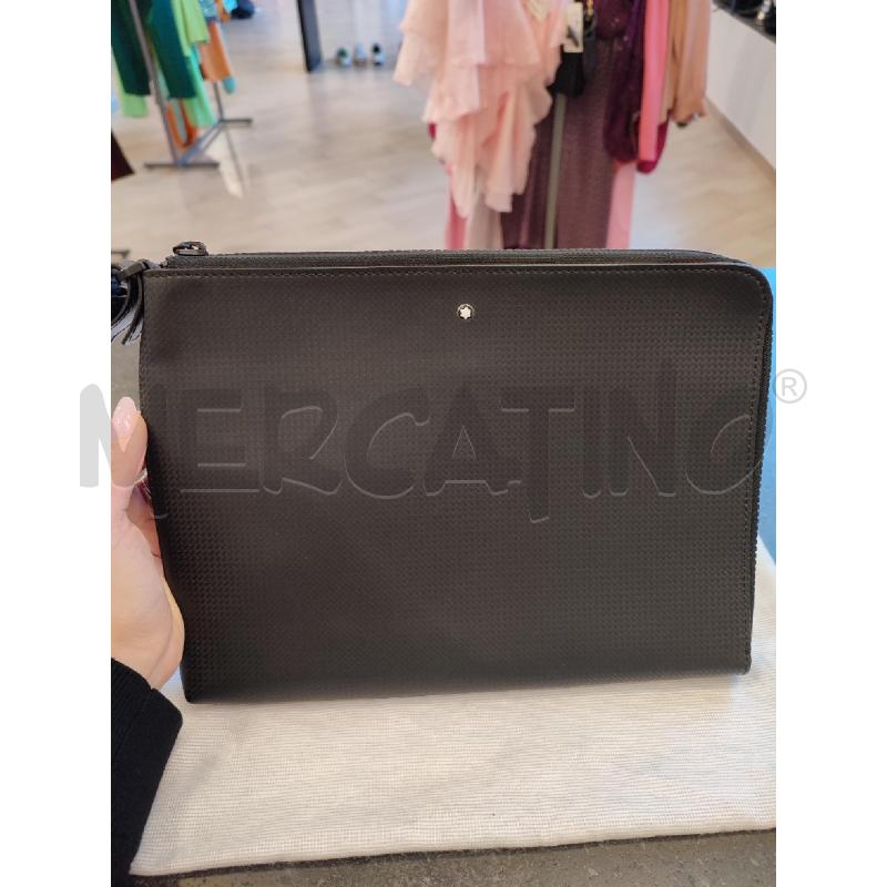POCHETTE NERA MONTBLANC | Mercatino dell'Usato Roma montemario 2