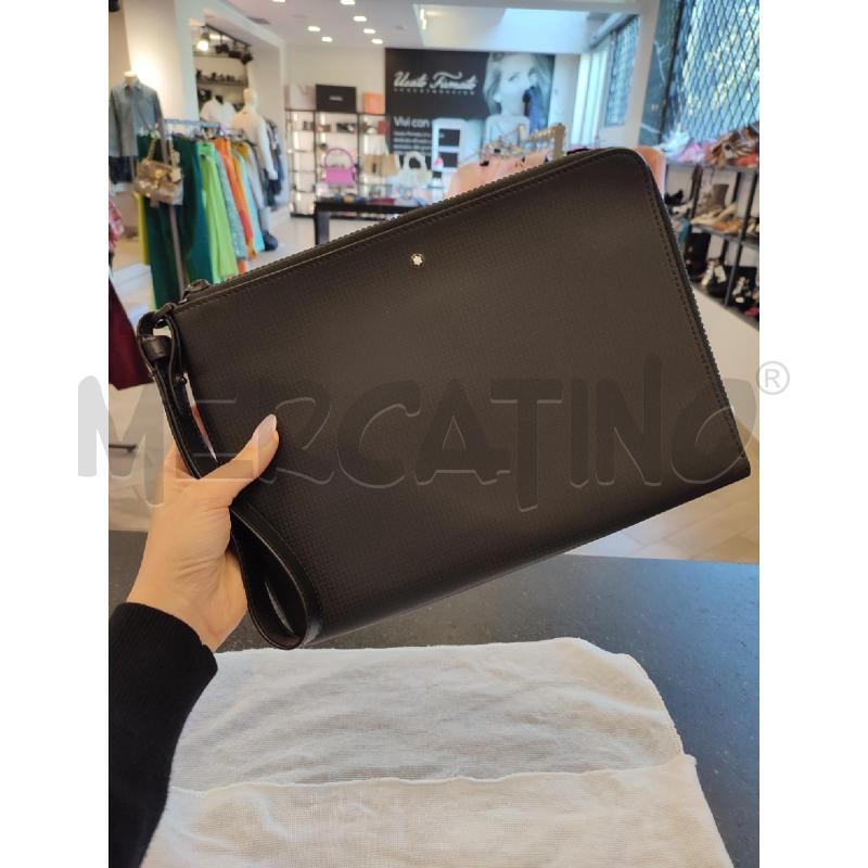 POCHETTE NERA MONTBLANC | Mercatino dell'Usato Roma montemario 4