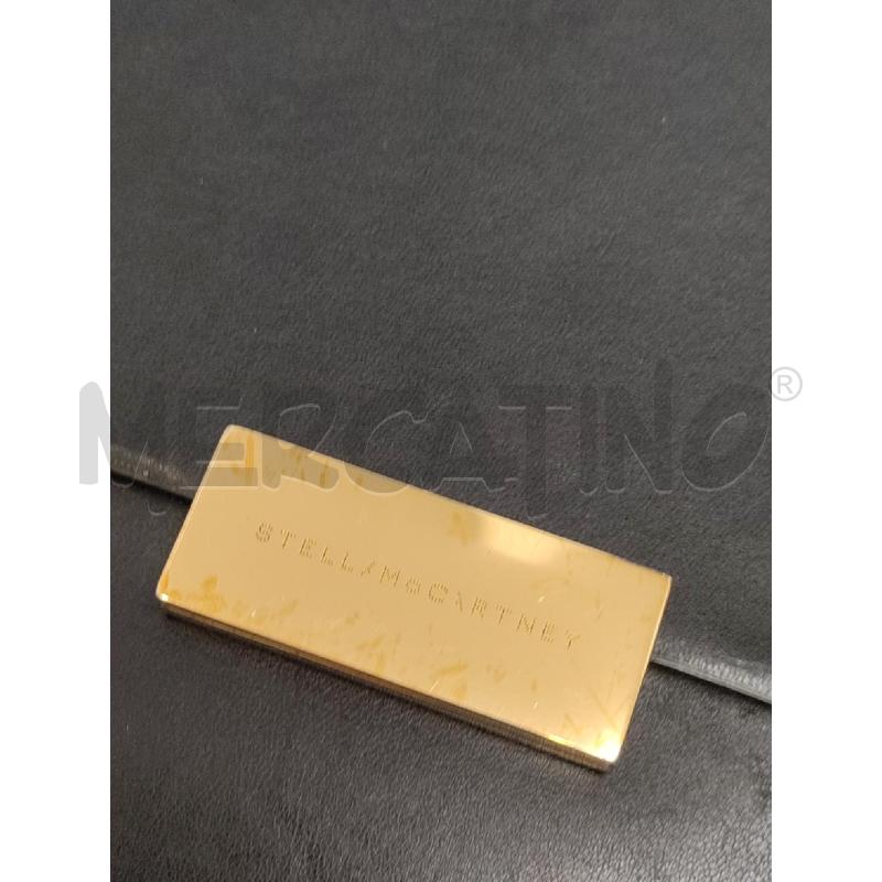 POCHETTE NERA STELLA MC CARTNEY | Mercatino dell'Usato Roma montemario 2