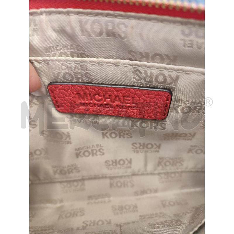 POCHETTE SALMONE MICHAEL KORS | Mercatino dell'Usato Roma montemario 3