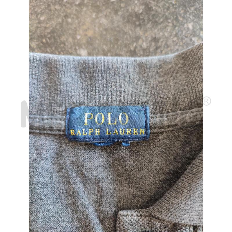 POLO B GRIGIA RALPH LAUREN BORDEAUX | Mercatino dell'Usato Roma montemario 2