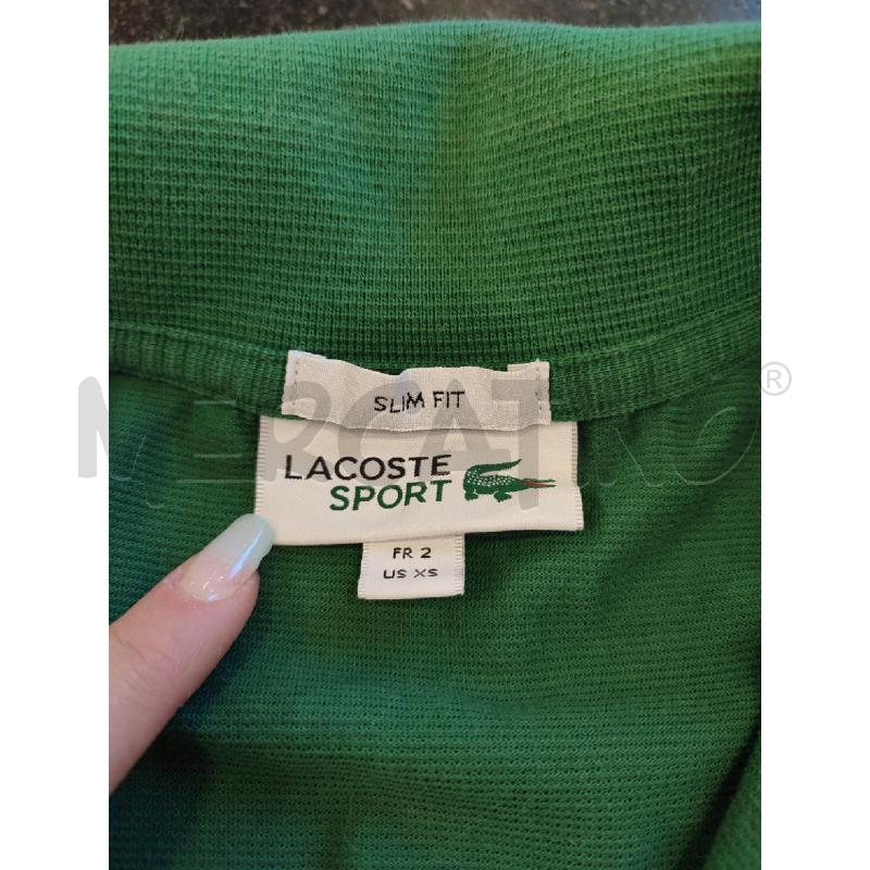 POLO DONNA VERDE LACOSTE SPORT | Mercatino dell'Usato Roma montemario 2